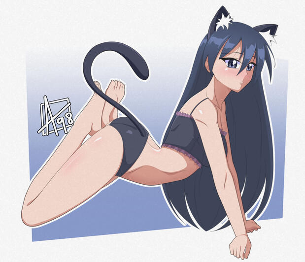 Sakaki (Azumangadaio) FanArt